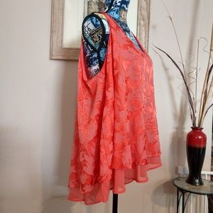 Lane Bryant Tops - Lane Bryant Coral Top Lane Bryant Tops - Lane Bryant Coral Top